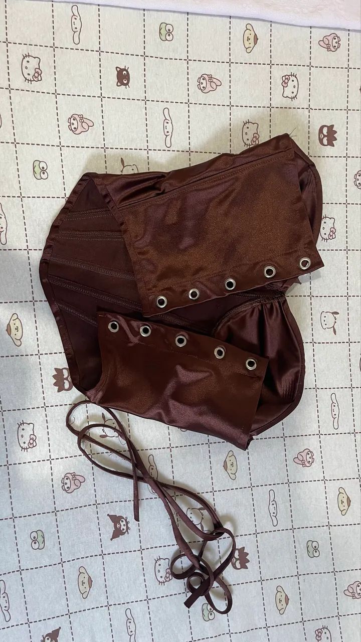 Corset marrom  - Foto 3