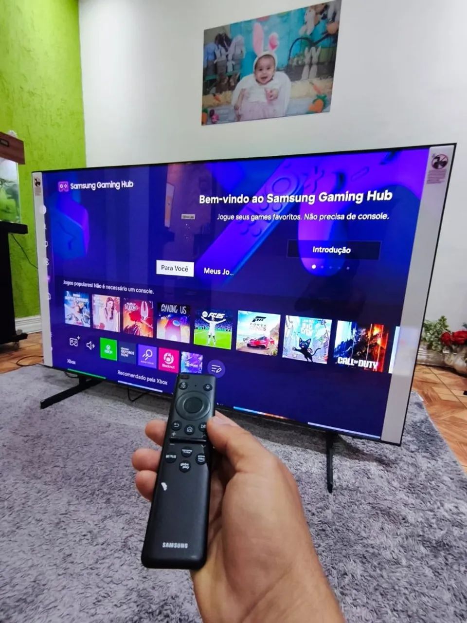 SMART TV 4K SAMSUNG 65 POLEGADAS TOP PERFEITA 3 EM 1 C X BOX E ALEXA R$2.599 - Foto 2