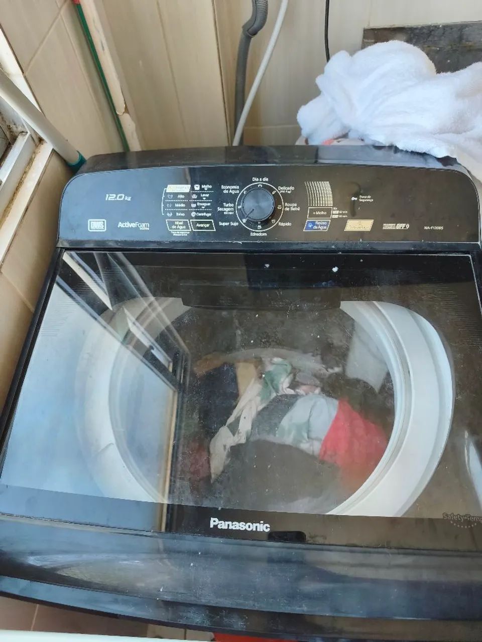 Máquina de lavar Panasonic 12kg - Foto 3