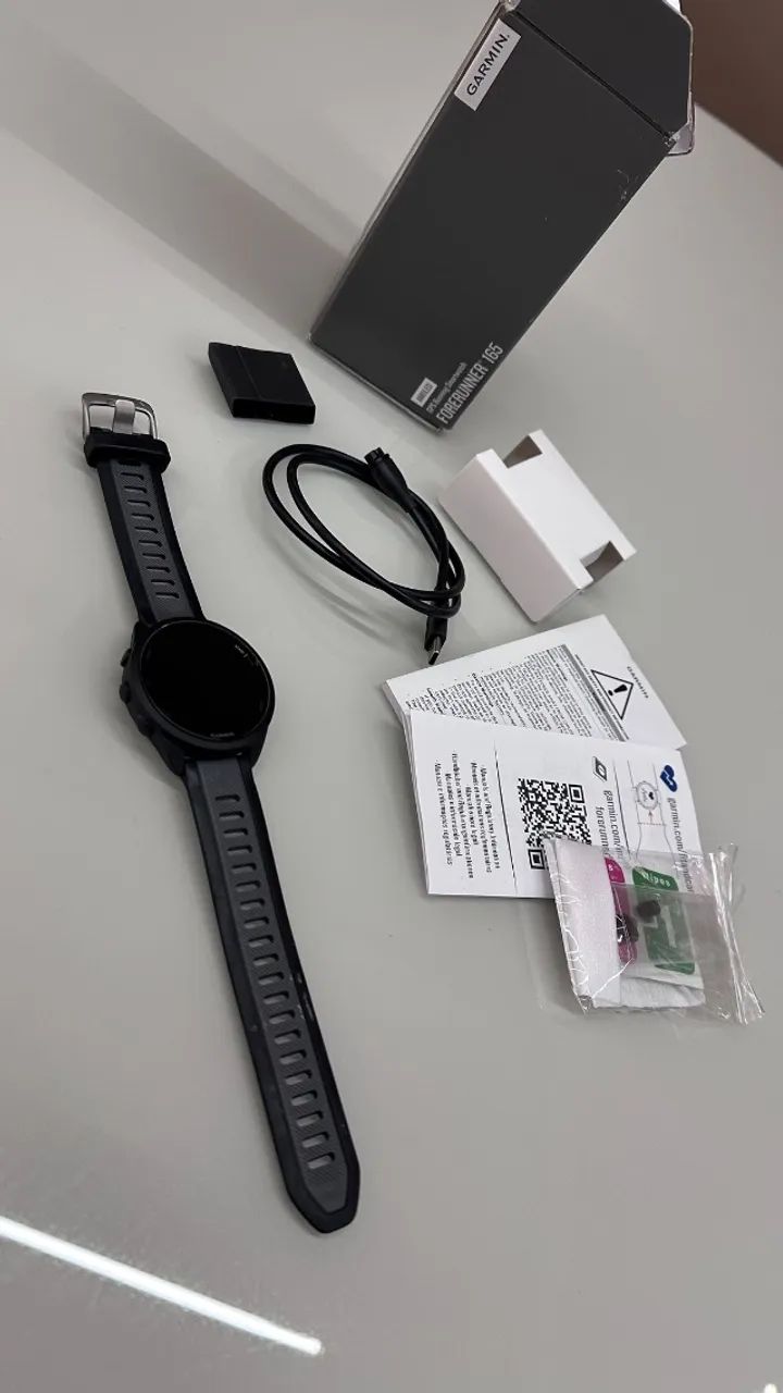 Garmin FORERUNNER 165 Amoled GPS Running Smartwhatch - Foto 3