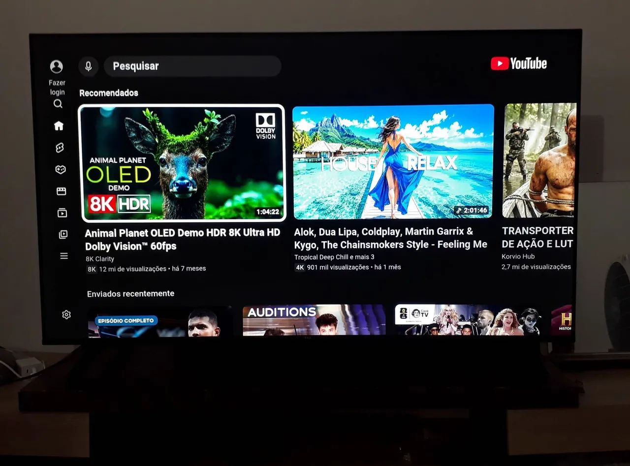 VENDO TV SMART TCL 50' ANDROID COM COMANDO DE VOZ  - Foto 3