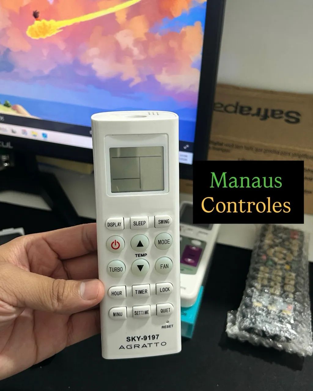 Controle para Ar condicionado Split Pioneer 