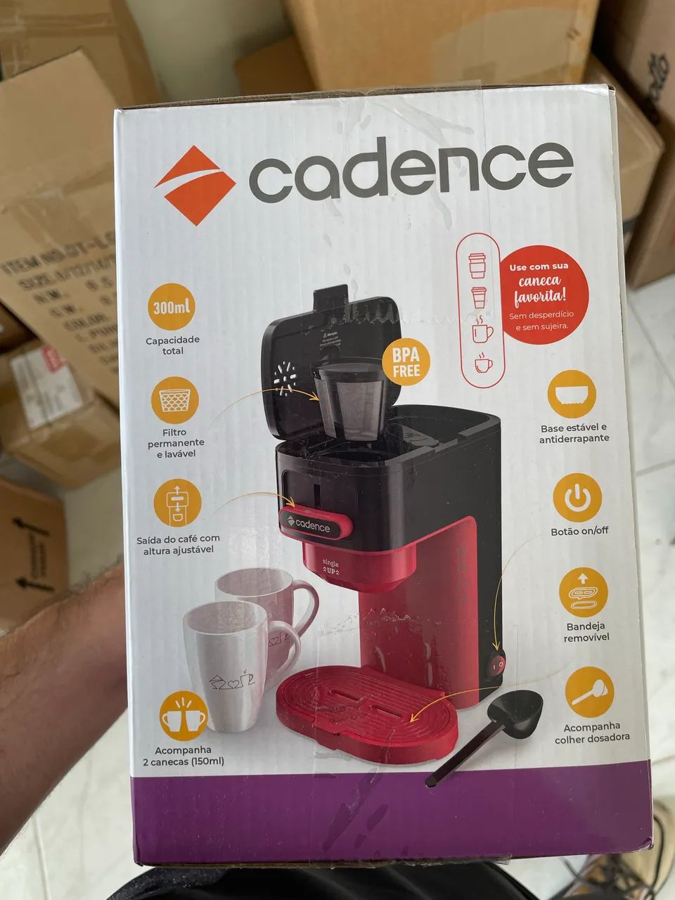 Cafeteira nova cadence