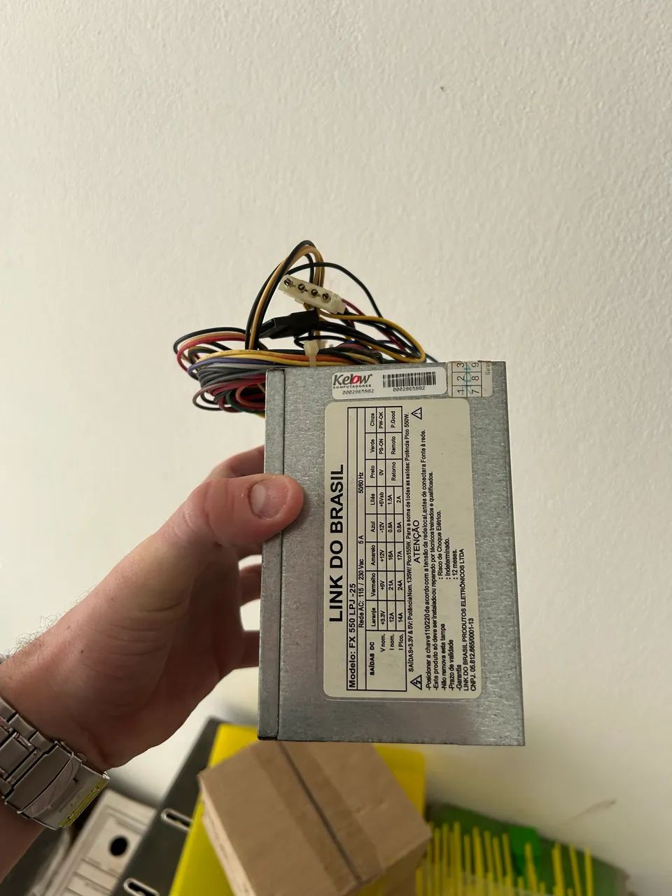 Lote eletrônico para técnicos 