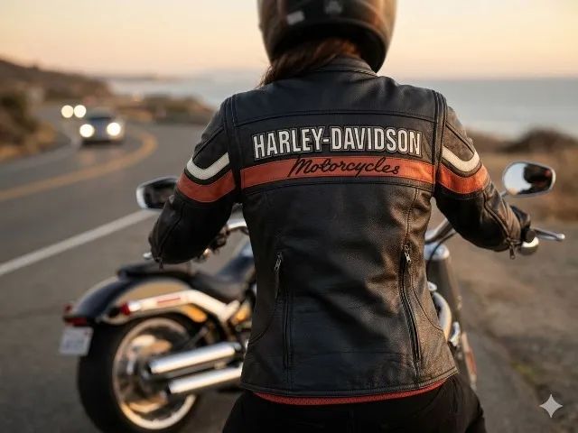 Harley-Davidson Women's Miss Enthusiast Leather Jacket. COURO