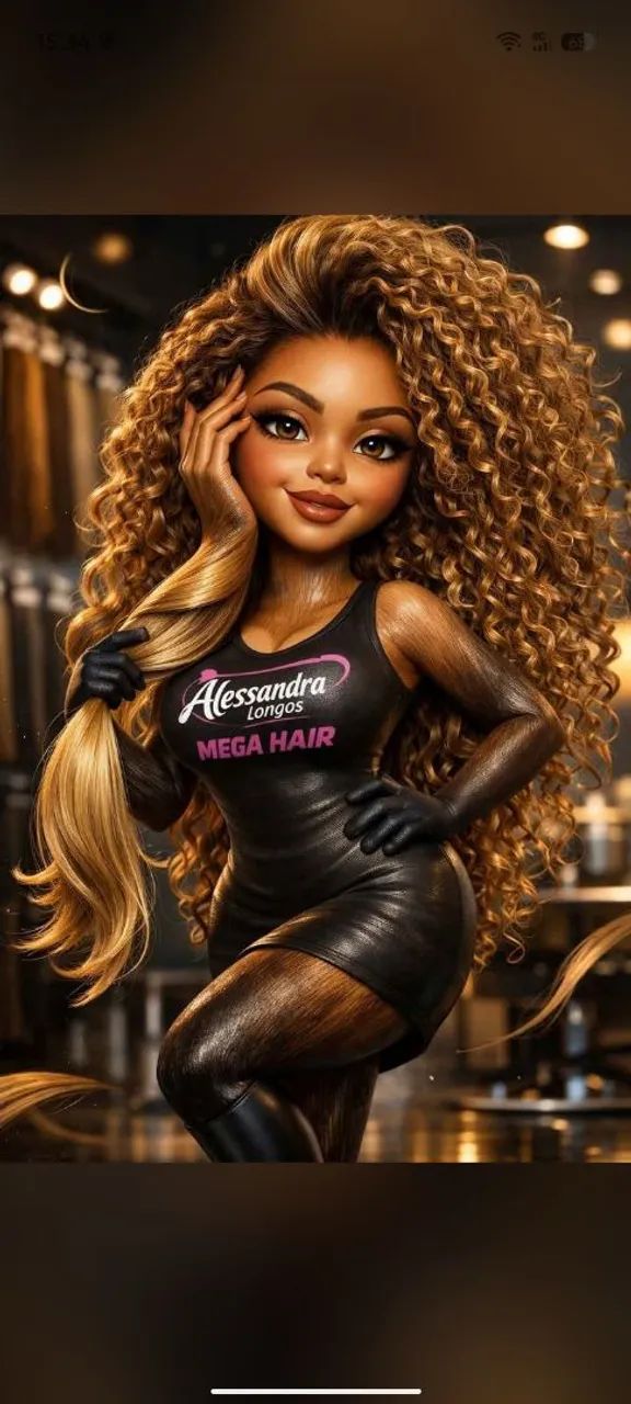 Profissional de mega hair