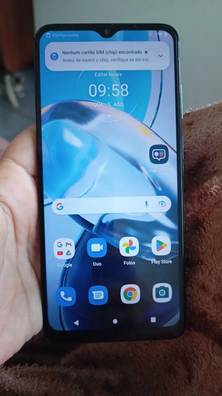 Moto e 22 128 giga.