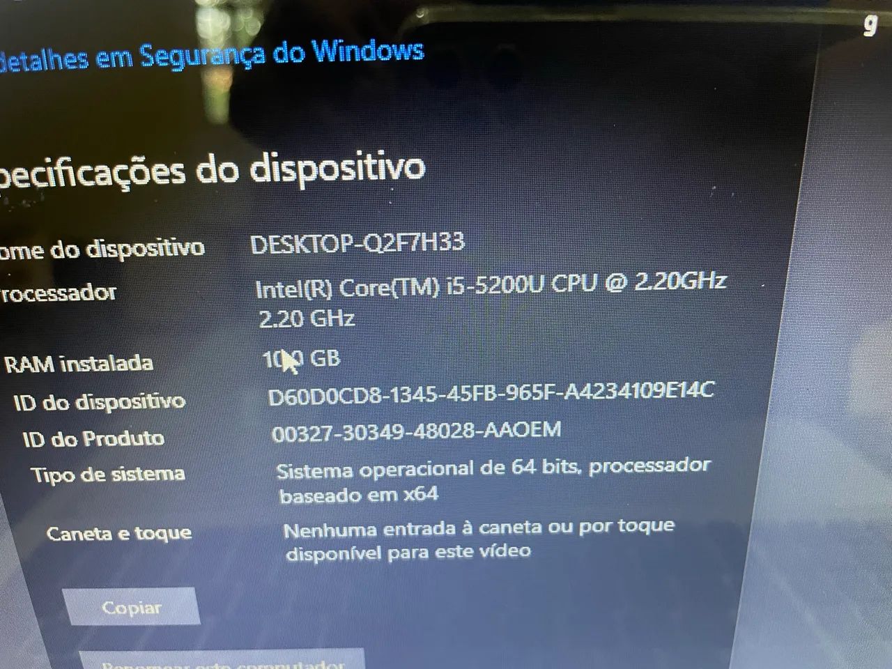 Vendo Notebook Asus i5 com Placa de Vídeo Nvidia GeForce 930M - Foto 3