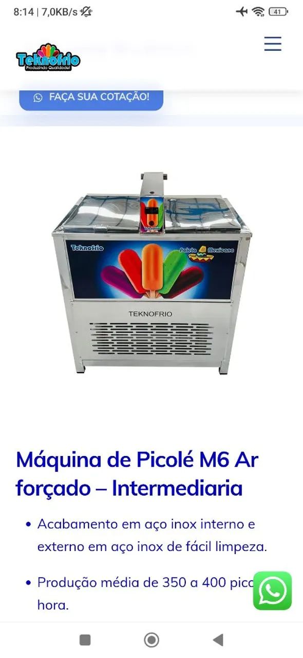 Produtora de picolé p6 - Foto 3