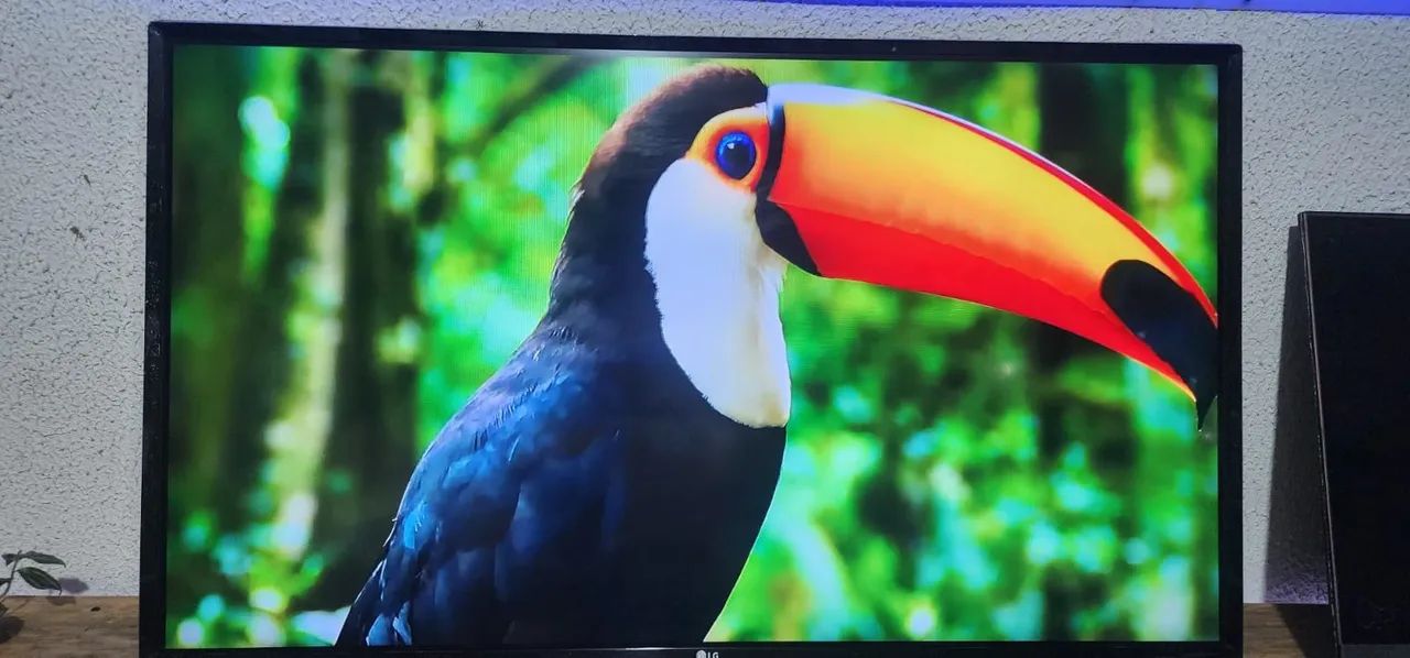TV 43 polegadas smart com cabo controle todos apss YouTube e Netflix é d mais  - Foto 3