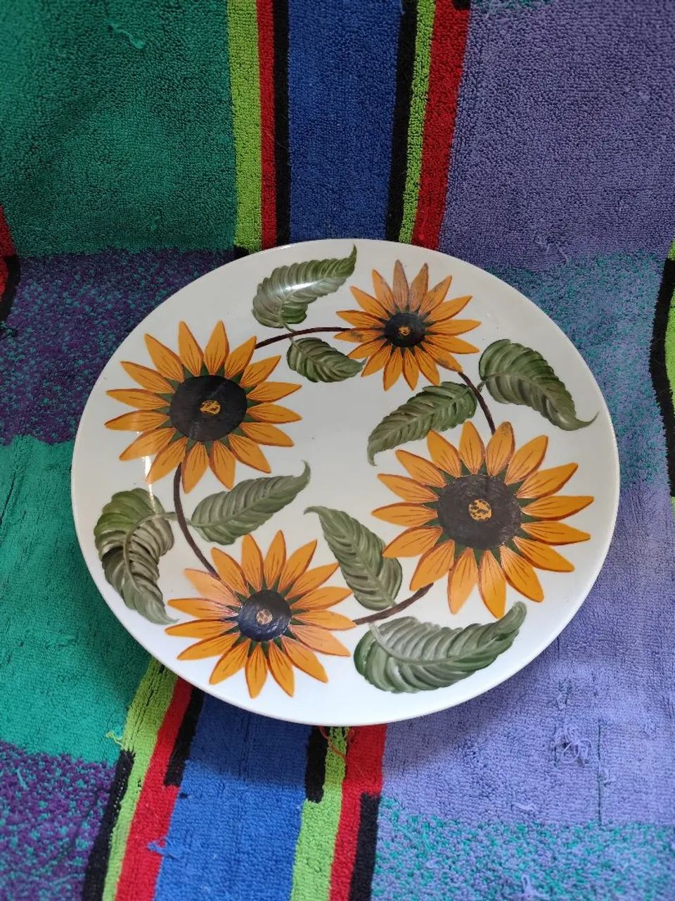 Travessas decoradas com girassóis - conjunto - Foto 3