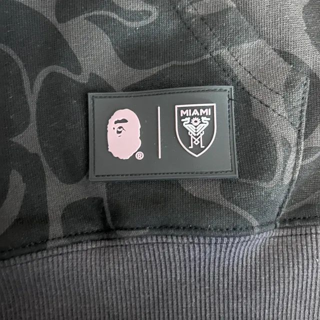 Moletom Bape x Inter Miami Camo Preto - Foto 4