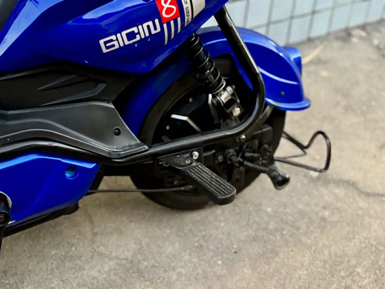 BICICLETA ELÉTRICA SK8 AZUL  - Foto 4