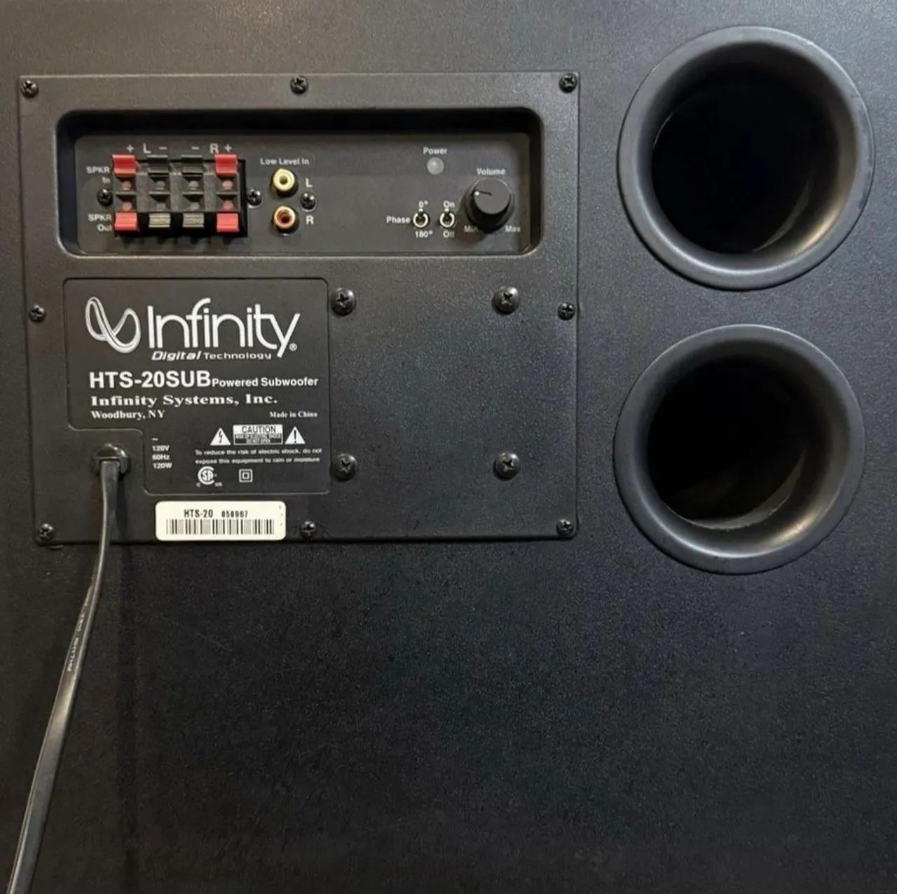 SUBWOOFER INFINITY 12" - Foto 3