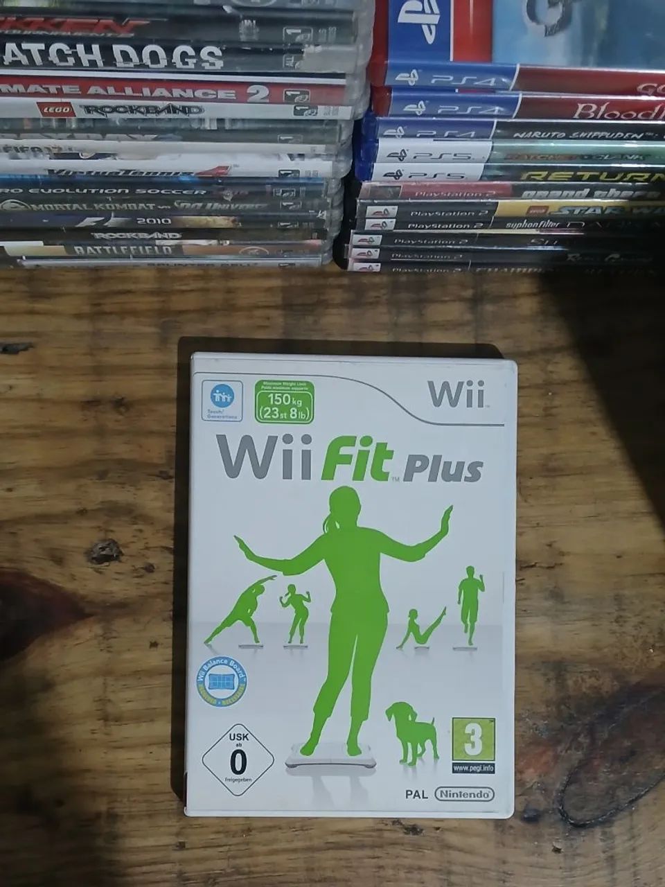 Jogo Wii fit plus original - Jogos de Vídeo Game - Virgem Santa