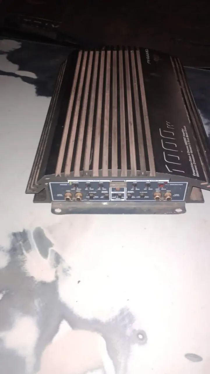 Amplificador de áudio pro 1000 - Foto 4