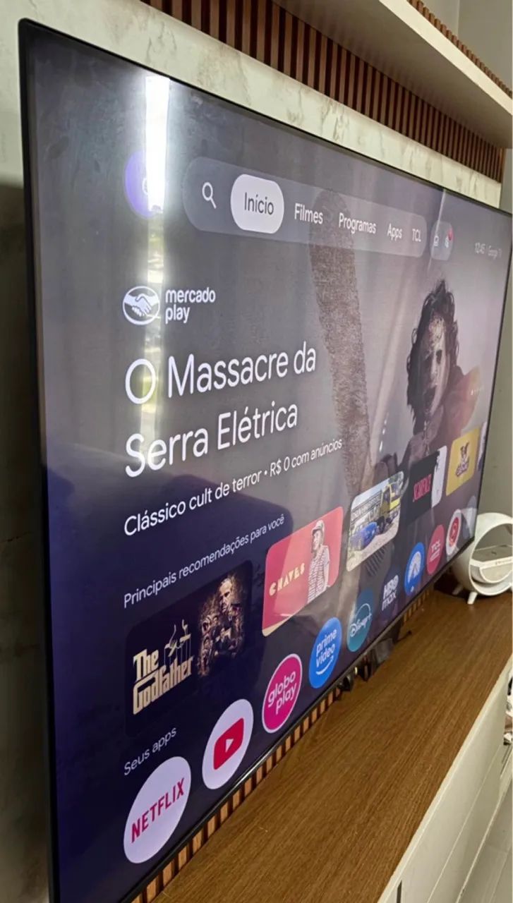 Tv smart 60 polegadas Google tv ultra 4k