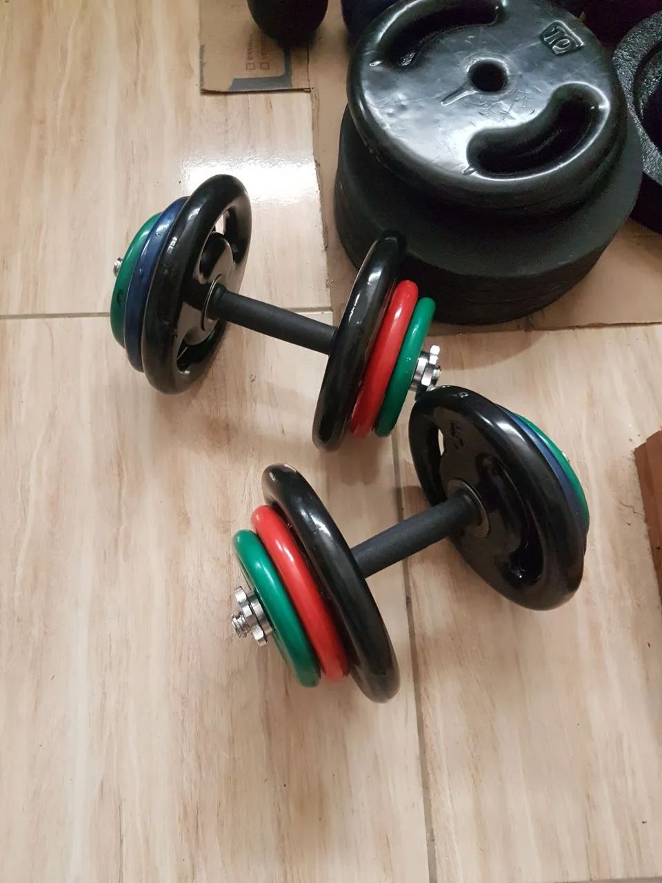 Kit halteres anilhas - Foto 5