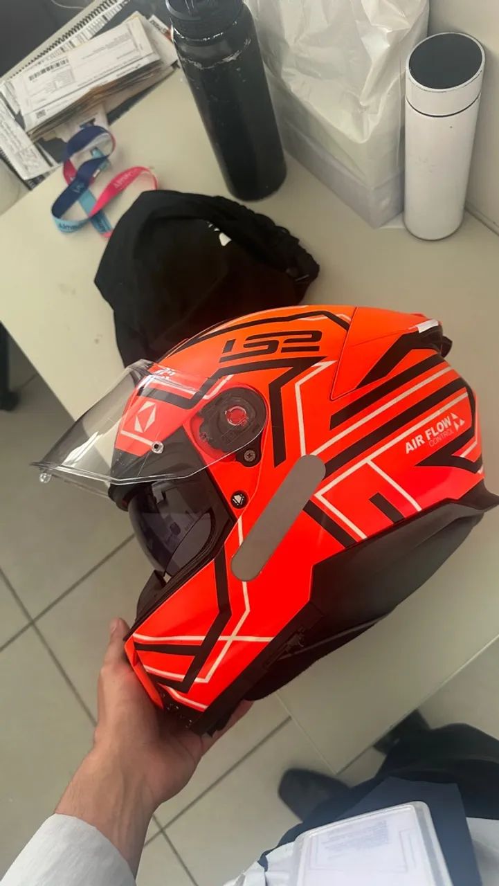 LS2 FF808 LARANJA 58 - Peças para motos - Fernão Velho, Maceió