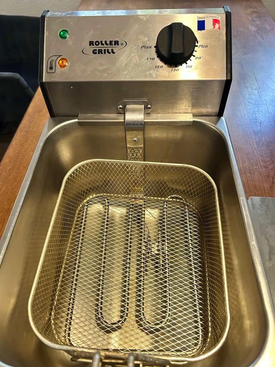 Fritadeira Elétrica Profissional Roller Grill 8 Litros 220V - Francesa - Foto 2