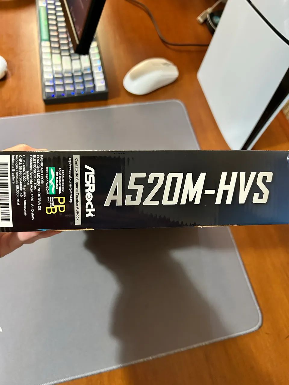 Placa Mãe AsRock A520M-HVS [NOVA] - Foto 3
