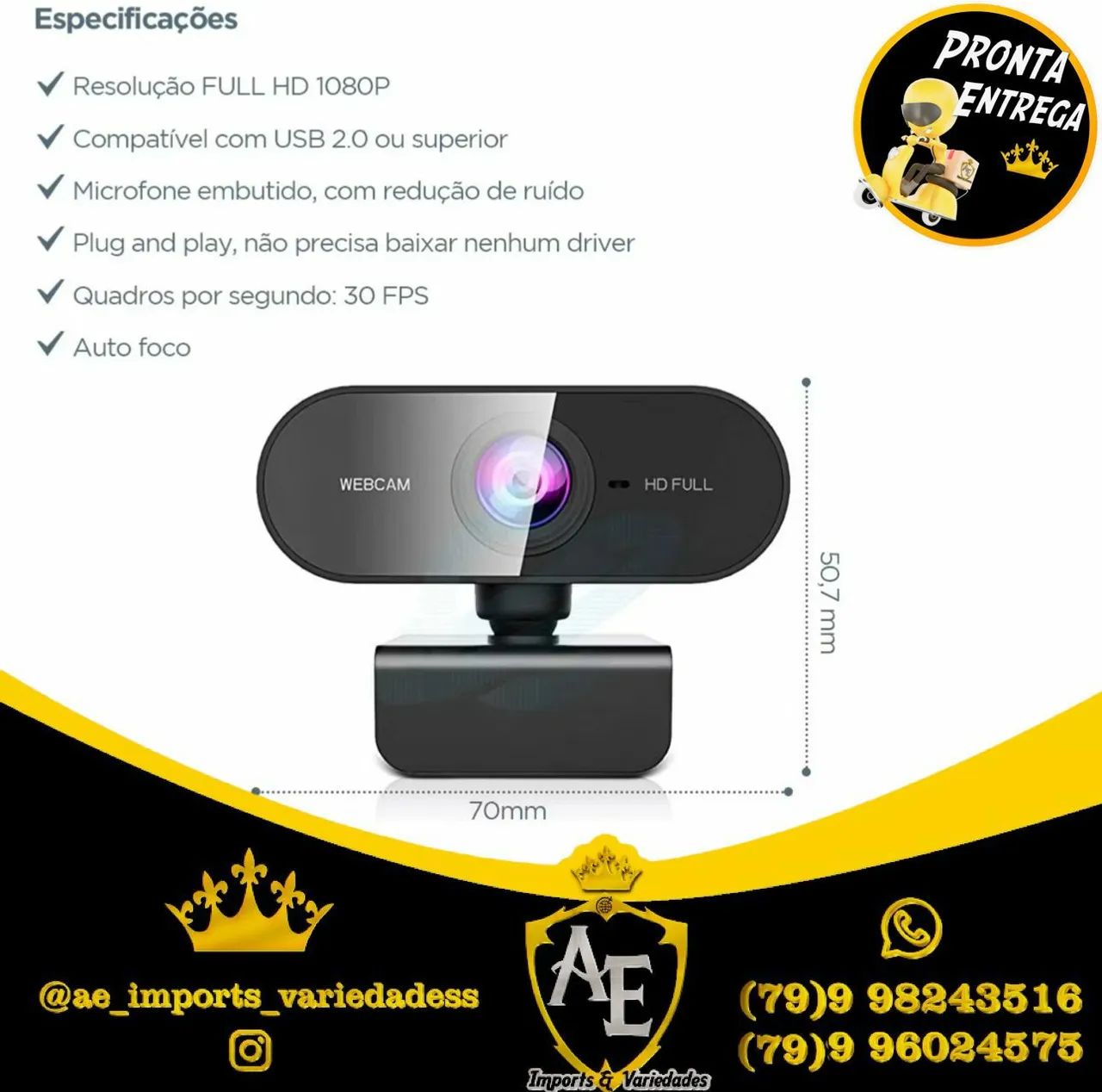 Webcam 1080P