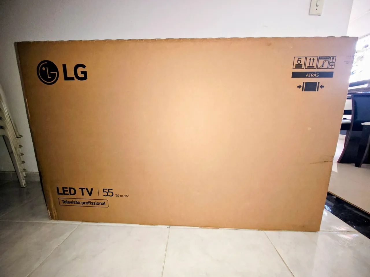 Smart TV LG 55 polegadas 4K nova zero lacrada 