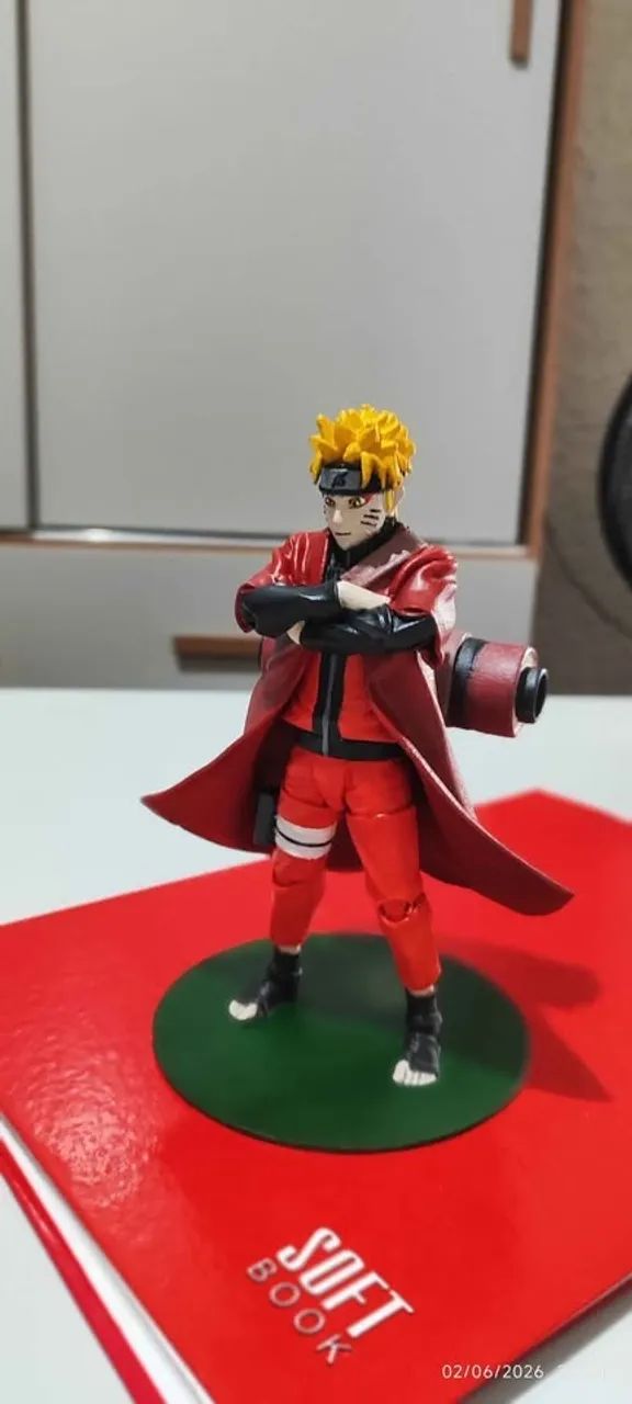Naruto Uzumaki Action figure (ARTESANAL) - Foto 3