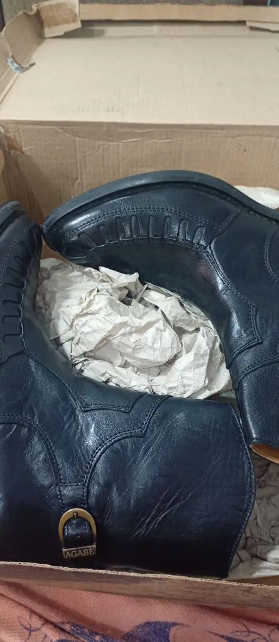 Vende-se bota de couro - Foto 3
