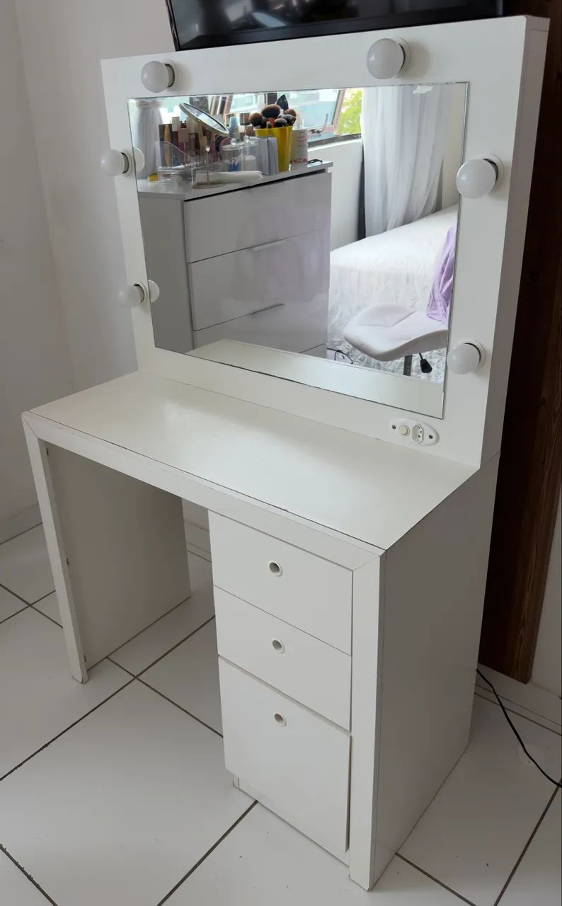 Dressing Table with Vanity Mirror65578337738753123