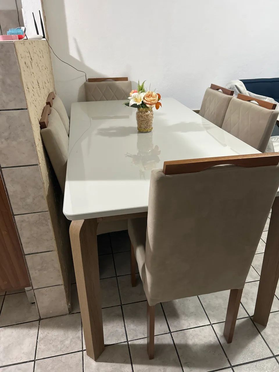 Mesa de jantar 6 cadeiras 1,80 X 0,90 - Foto 2