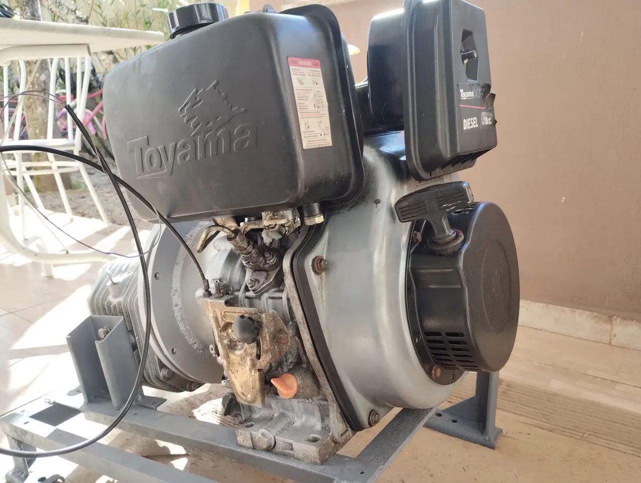 Conjunto Marítimo motor e reversor Diesel  - Foto 2