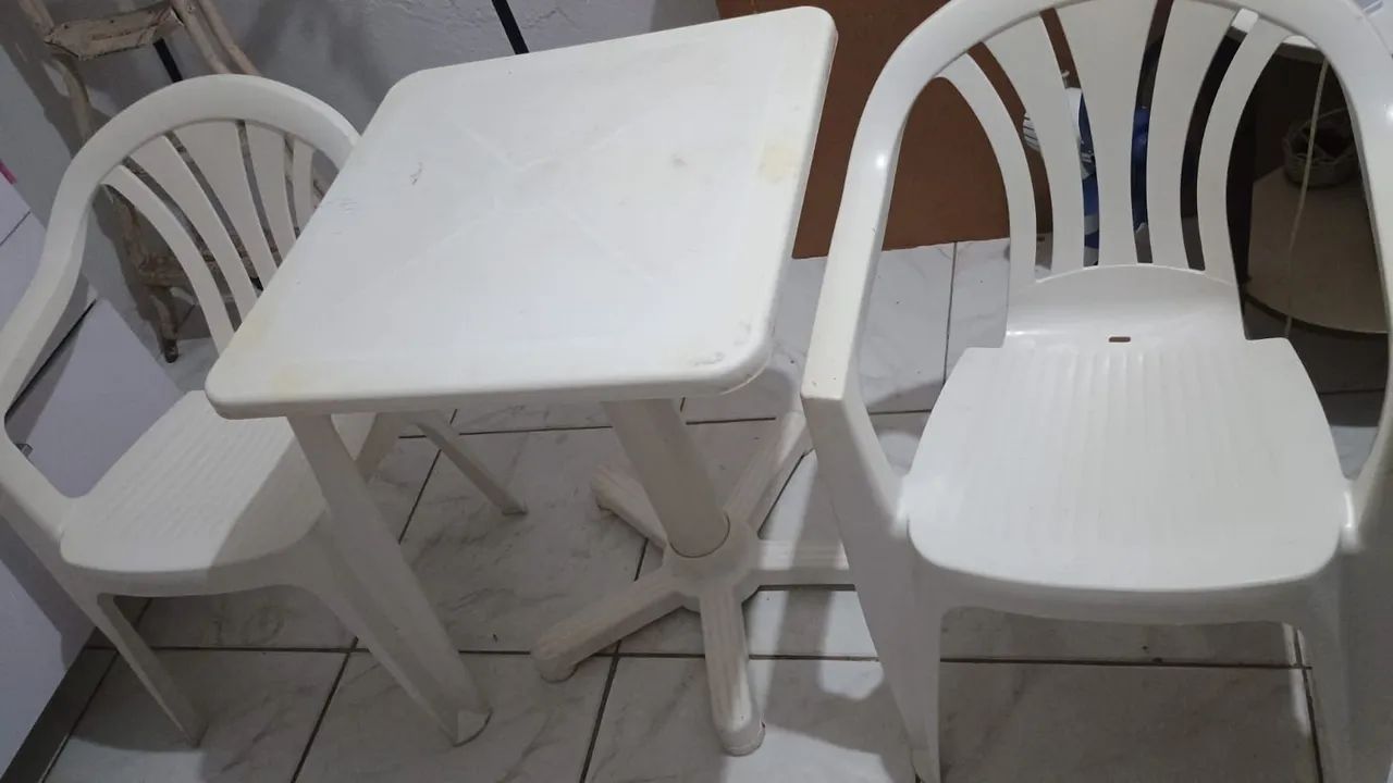 Mesas de plástico 