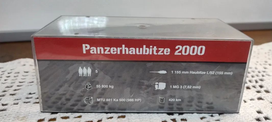 Miniatura Militar Colecionável - Tanque de guerra - Panzerhaubitze 2000 - Foto 4