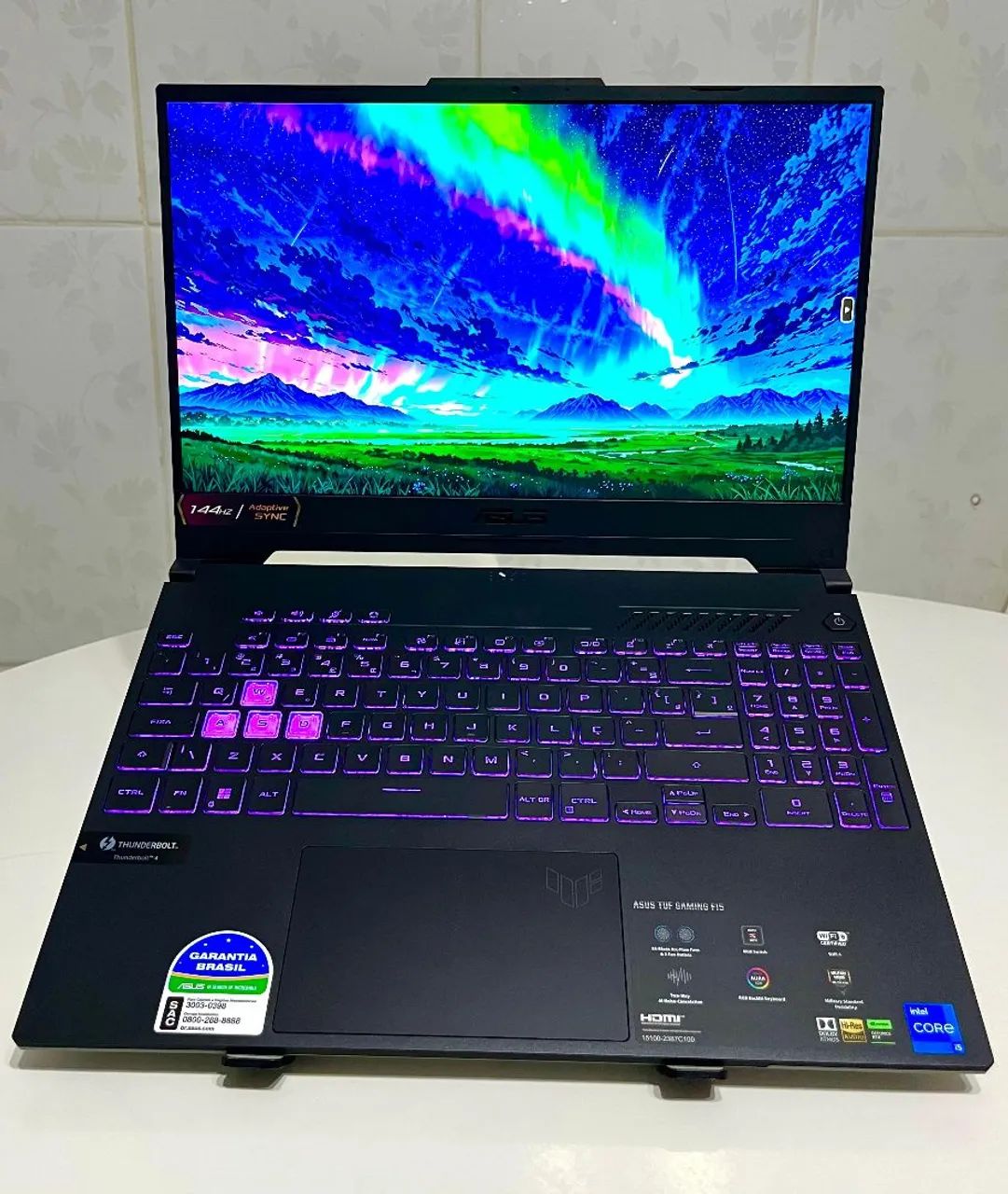 NOTEBOOK GAMER ASUS  I5 RTX3050 512GB COM GARANTIA - Foto 3