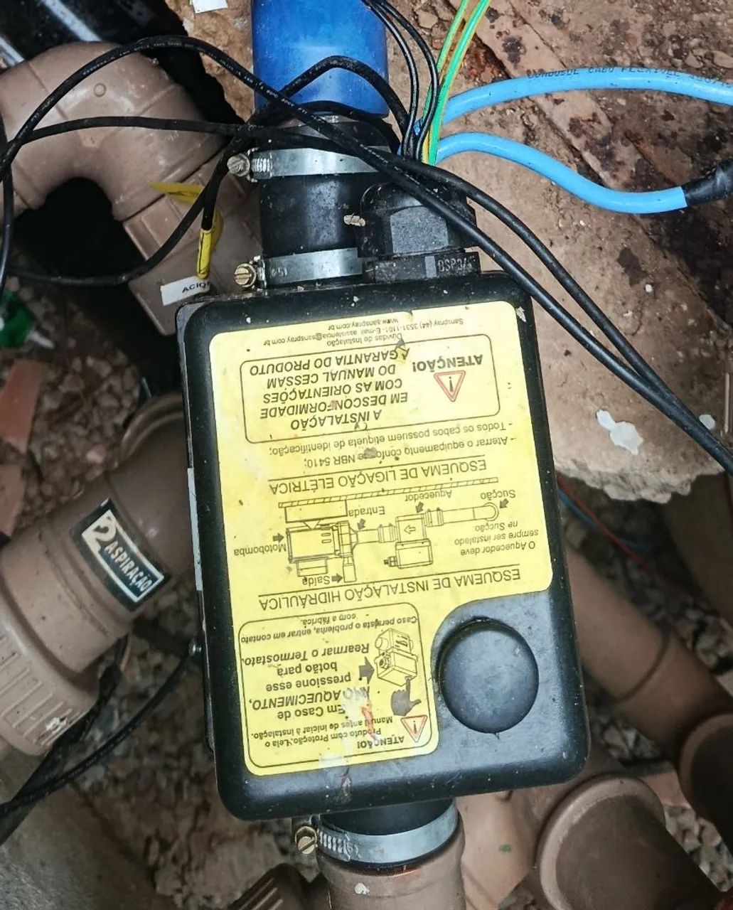 Aquecedor de banheira