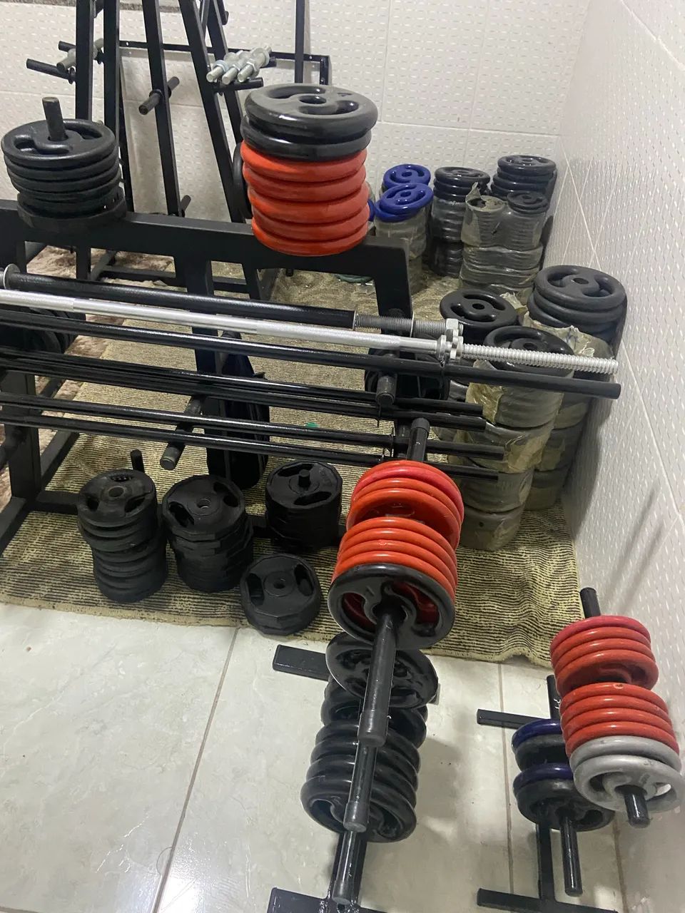 Anilhas musculação  - Foto 4