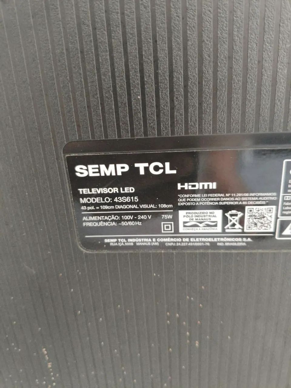 Tv TCL defeito  - Foto 4