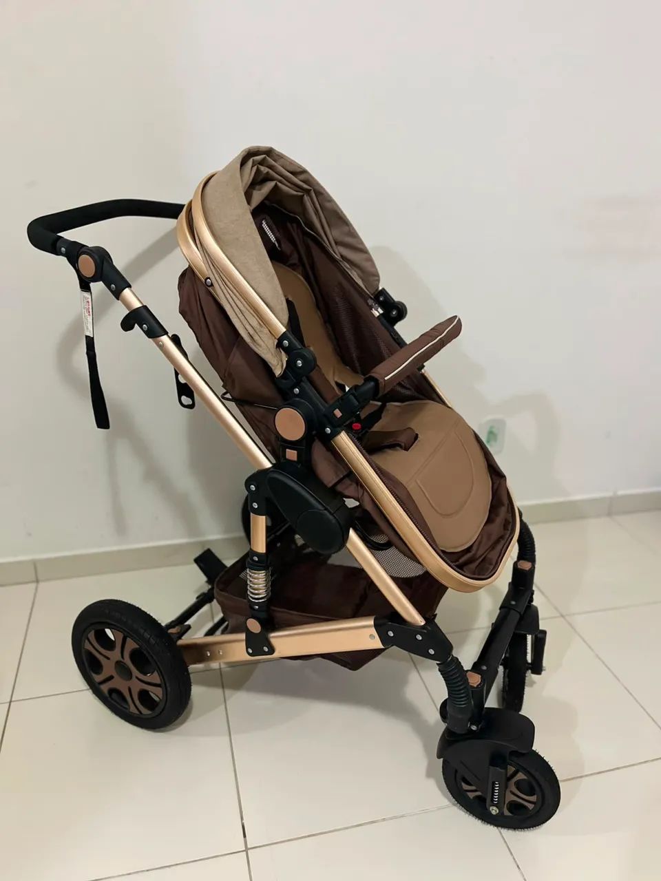 Carrinho de bebê 3 em 1  - Foto 2
