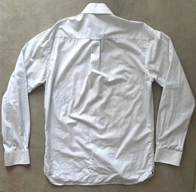 Camisa quadriculada azul com branca original da marca BROOKSFIELD® - Foto 2