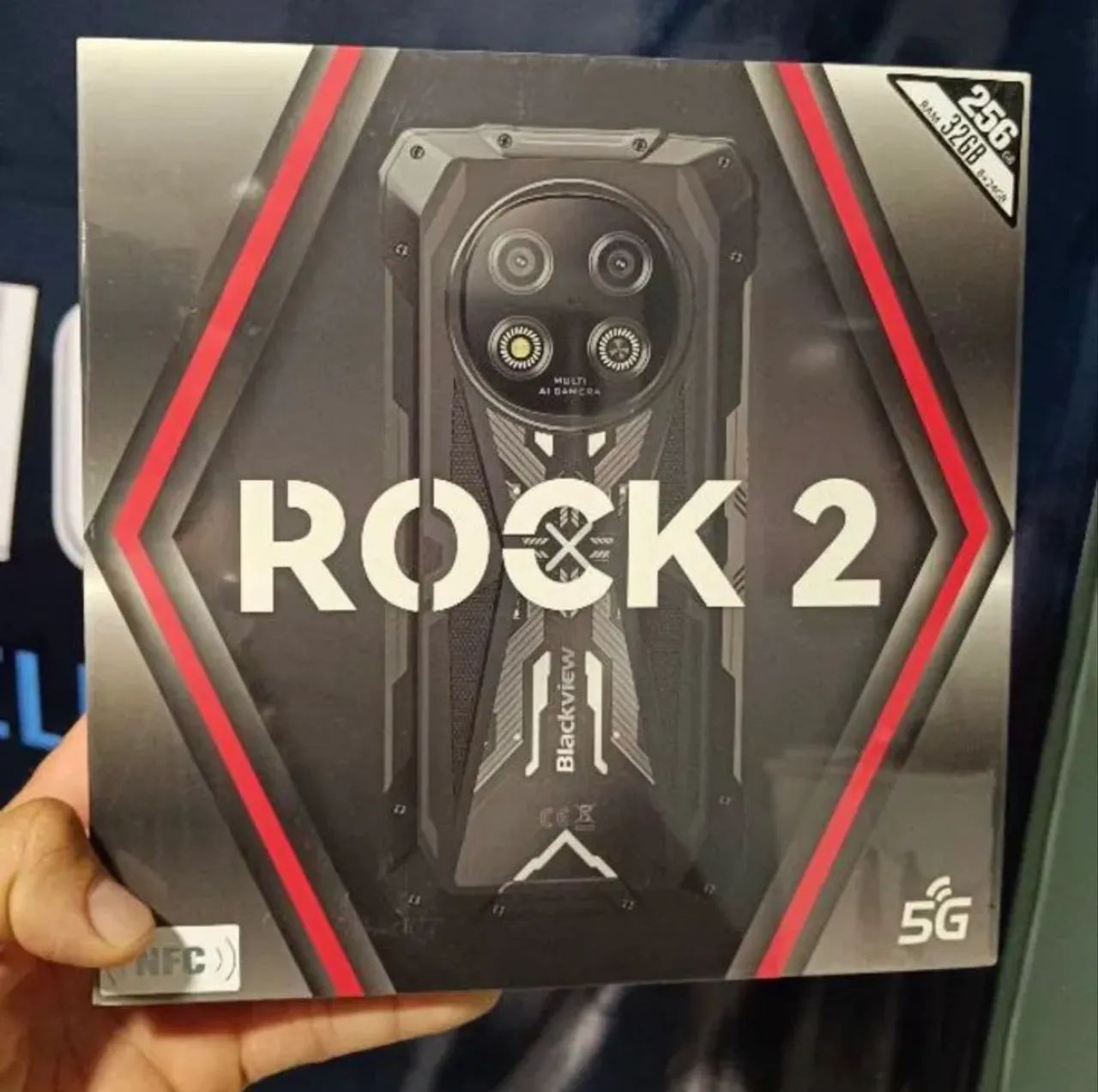 BLACKVIEW ROCK 2 indestrutivel, militar smartphone 15.000 mha - Foto 3