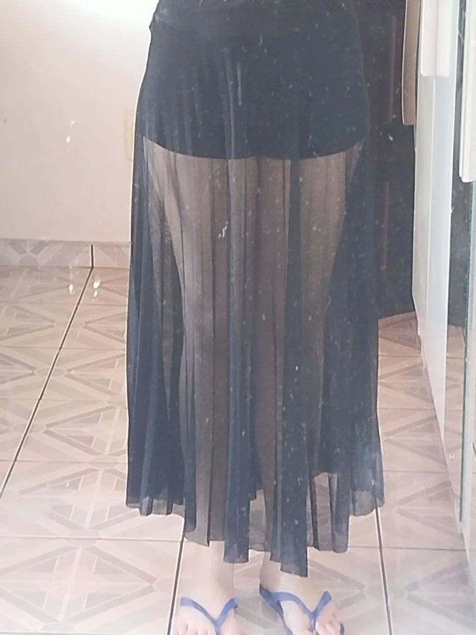 Desapego saia de tule