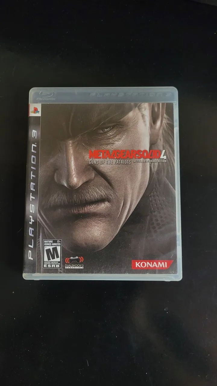 Jogo Ps3 Metal Gear Solid 4
