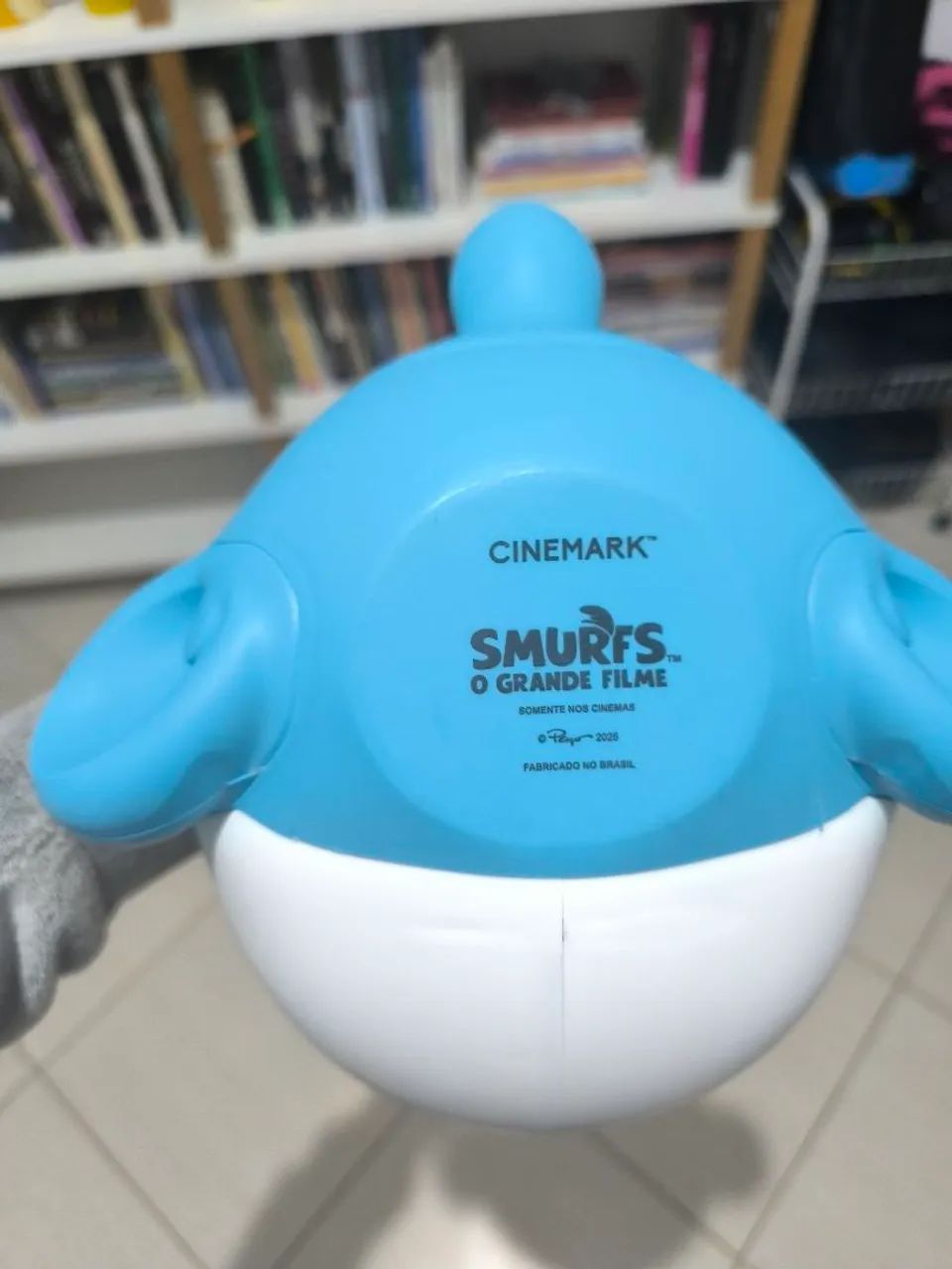 Balde pipoca Smurff - Foto 4