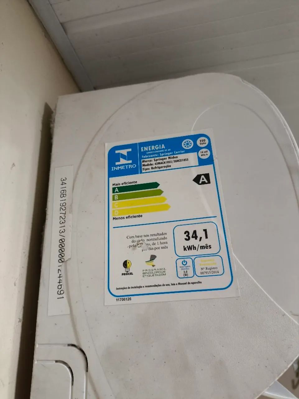 Split Midea 18 mil BTUs. Aceito proposta. - Foto 5