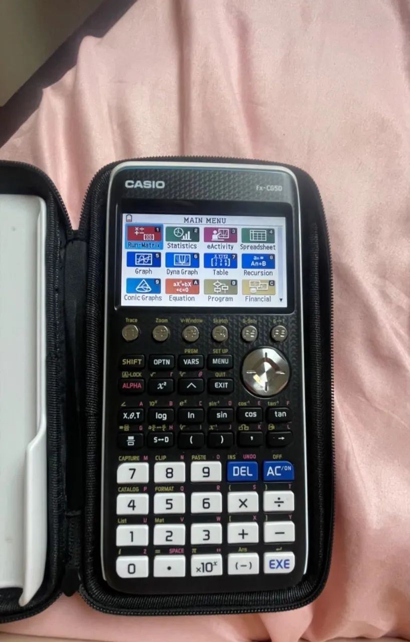 Calculadora Gráfica Colorida Casio fx-CG50 - Completa