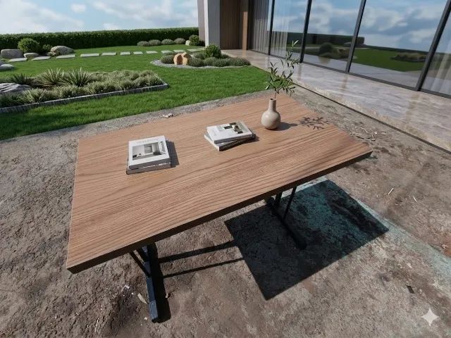 MESA RETA 120X60 SEM GAVETA ENTREGAMOS COM FRETE - Foto 2
