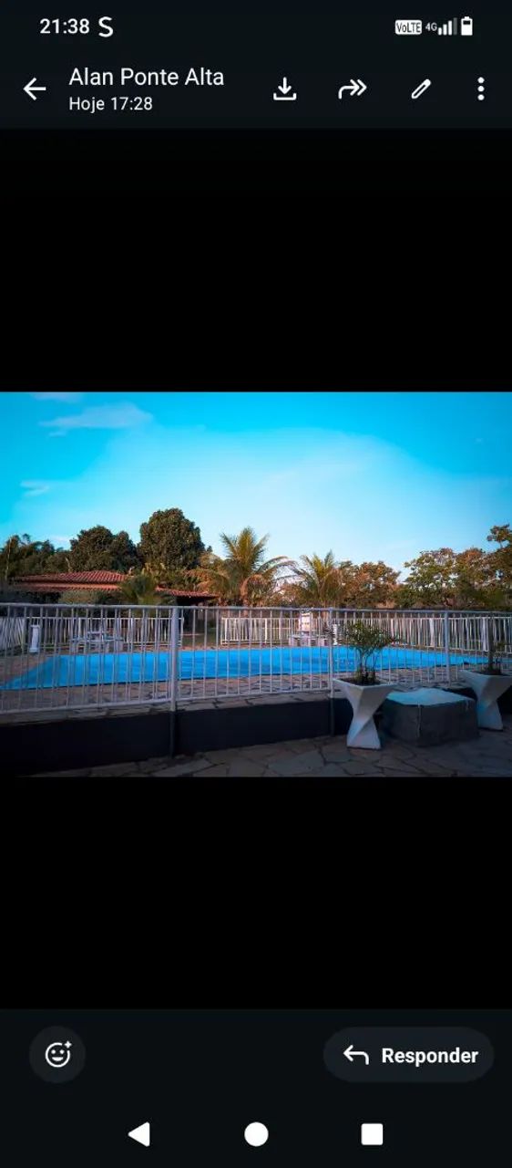 Chácara para eventos na Ponte Alta norte  - Foto 4