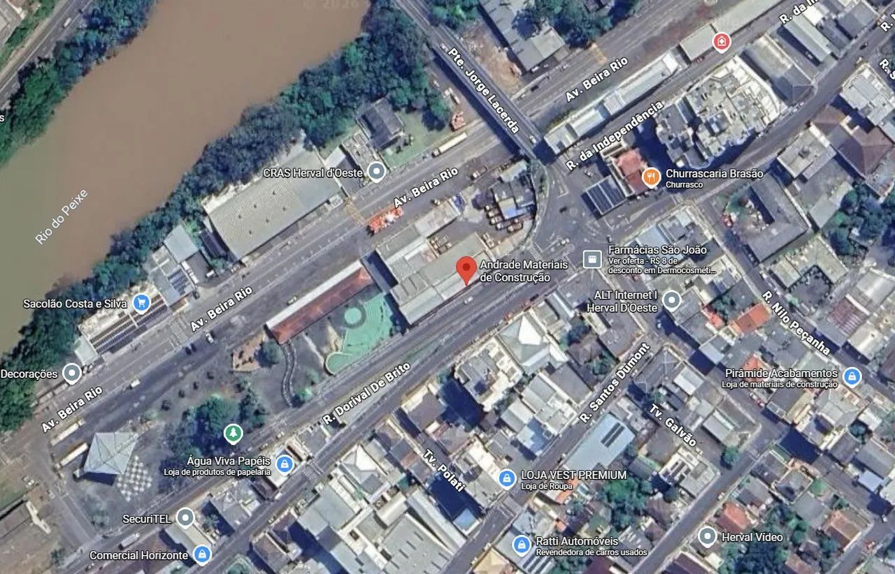 Imóvel Comercial, A.T.: 3.804m², A.C.: 3.301m², Centro, Herval d'Oeste/SC - Foto 3