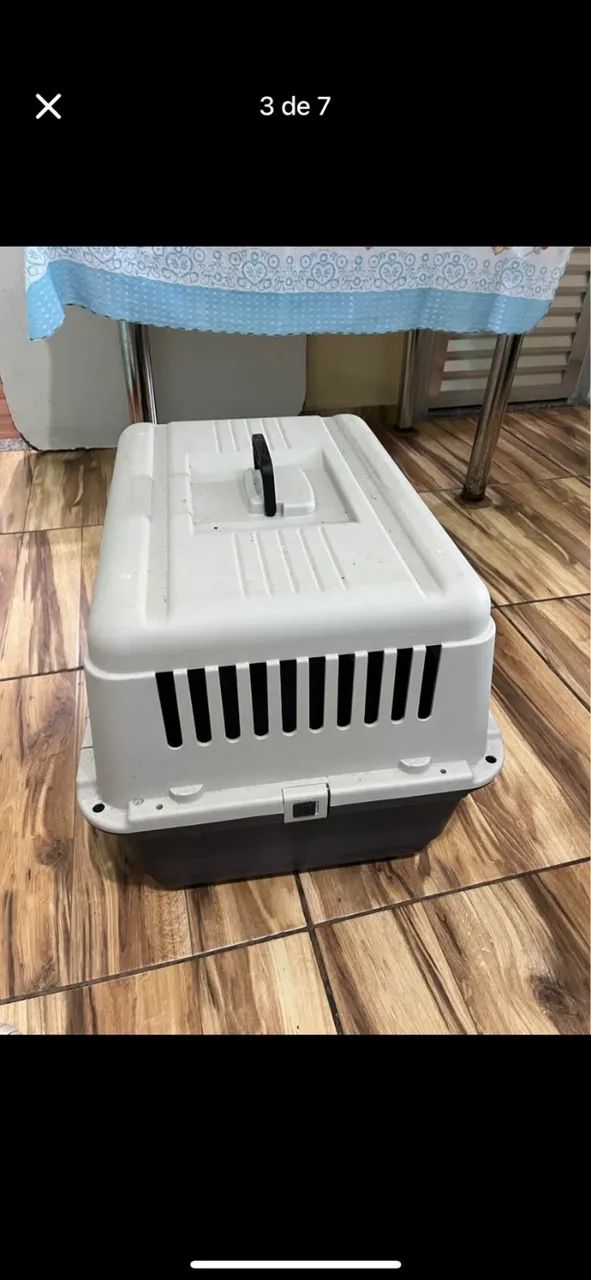 Caixa de Transporte para Cães e Gatos - Foto 5